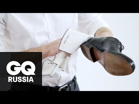 Видео: Энциклопедия GQ: как чистить ботинки