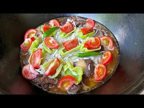 Видео: Не Верил , пока не попробовал!!!Узбекский Дуль Дуль Кабоб!!!Мясо в  Казане! Узбекистан!!!