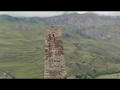Видео: Прогулка до башен двух братьев Курта и Тага. Северная Осетия. п. Верхний Фиагдон. 27.07. 2024г.