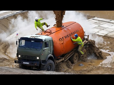 Видео: Слабоумие и Отвага! Идиоты, Которым Нельзя Было Давать Тяжелую Технику!