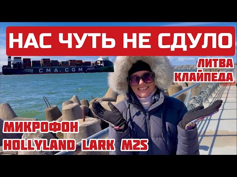 Видео: Распаковка и обзор НОВОГО микрофона Hollyland Lark M2S. Суровое испытание ветром и морем. #hollyland