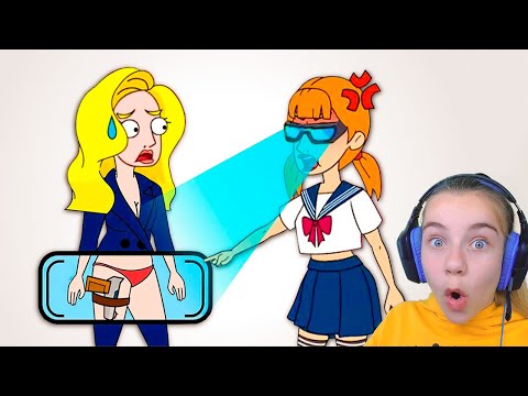 Видео: СПАСИТЕ ДЕВУШКУ Игра на телефоны андроид Girl Genius!