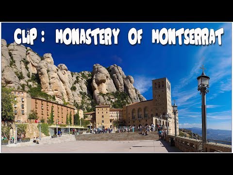 Видео: Клип: монастырь Монсеррат, Испания  |  Clip:  monastery of Montserrat, Spain