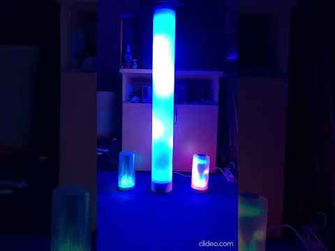 Видео: ОГНЕННАЯ WI-FI ЛАМПА GYVERLAMP, 2х20 см + 100 см ("Эпичная", 784 светодиода)