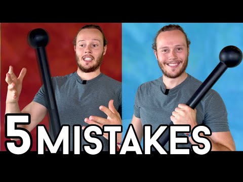 Видео: Ошибки новичков при использовании стальной булавы (как их исправить)