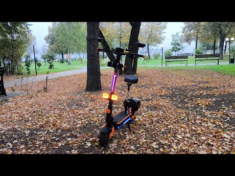 Видео: Самокатные будни #3, KUGOO F3 PRO MAX туманное осеннее утро 