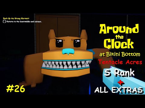 Видео: Круглосуточно в Bikini Bottom #26 Tentacle Acres S-ранг + ВСЕ ДОПОЛНИТЕЛЬНЫЕ УСЛУГИ