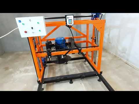 Видео: Дисковая угловая пилорама Лесник 550У видео обзор