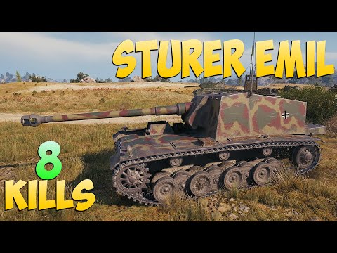 Видео: St. Emil - 8 Kills 3.6K DMG - Пригодный! - Мир Танков