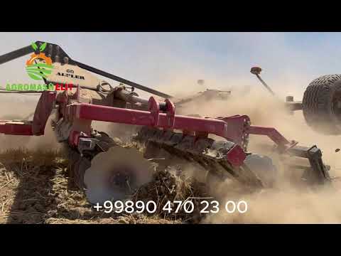 Видео: Алплер дисковая борона ишлаш жараёни