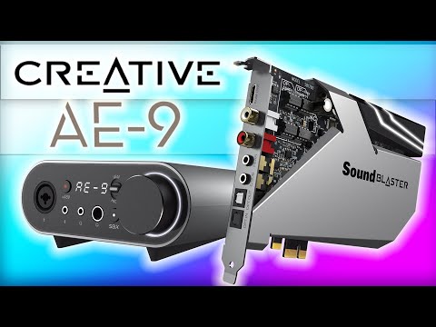 Видео: ЭТО ЛУЧШЕЕ ЧТО ЕСТЬ ДЛЯ ПК - Creative Sound Blaster AE-9