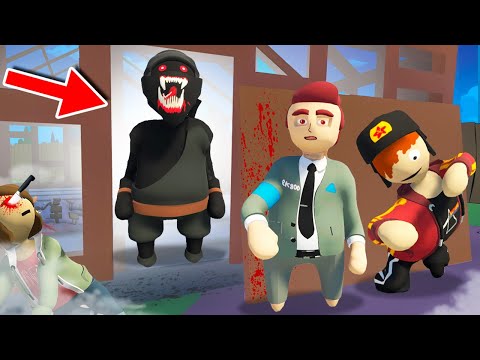Видео: НИНДЗЯ ВАМПИР ИЩЕТ НАС! СПРЯТАЛИСЬ В БЕЗУМНОЙ НЫЧКЕ! УГАРНЫЕ ПЛАСТИЛИНОВЫЕ ПРЯТКИ В HUMAN FALL FLAT