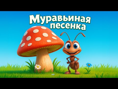 Видео: 🎶 Муравьиная песенка 🐜 Добрый мультфильм и песенка для детей #мультик #длядетей #детскиепесенки