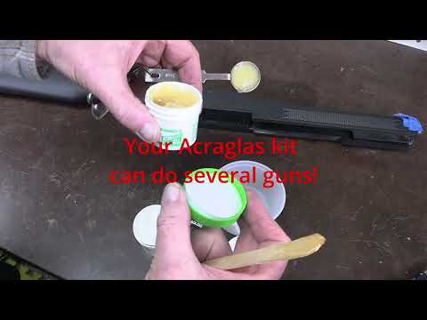 Видео: Как установить стеклянную кровать на Ruger Mini-14 ~ ЧАСТЬ II