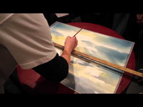 Видео: Мастер-класс Константина Куземы. Галерея Мольберт.