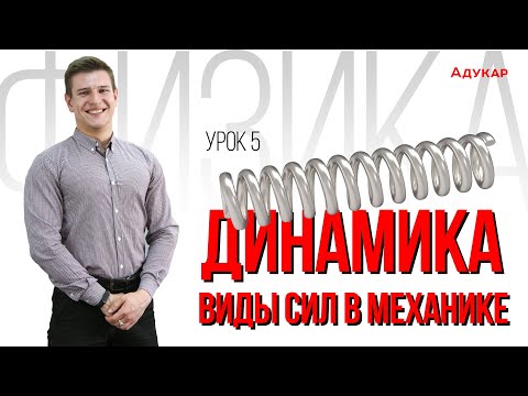 Видео: Динамика. Равнодействующая и результирующая сил. Виды сил в механике | Физика ЕГЭ, ЦТ