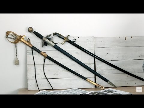 Видео: Сабли и меч [длинноклинковое холодное оружие Третьего Рейха]