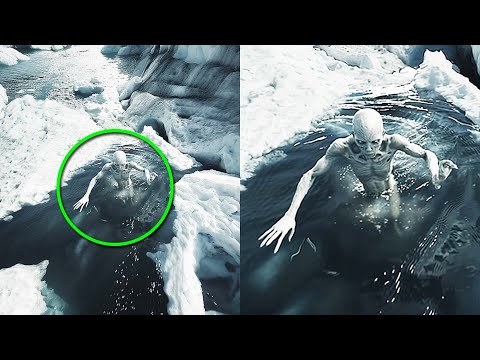 Видео: Дрон Случайно Сделал Леденящее Душу ФОТО, Пролетая Над Антарктикой! Топ 20