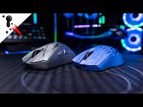 Видео: Мыши Pwnage Carbon Fiber, StormBreaker MAX и Trinity | Руководство по размерам и звуковой тест