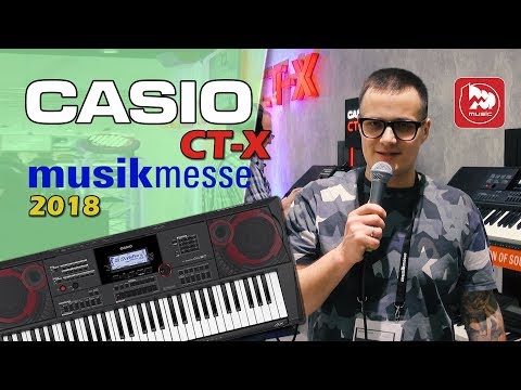 Видео: Casio CT-X  на Musikmesse Frankfurt 2018