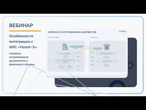 Видео: Особенности интеграции с АИС «Налог 3»  Сервисы истребования документов и файлового обмена