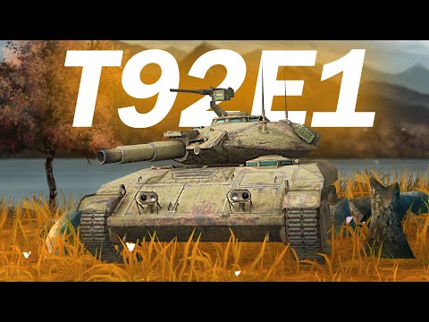 Видео: ЖЕСТЬ! 17 СЕКУНД ПЕРЕЗАРЯДКИ у ЛТ в Tanks Blitz | ОБЗОР на Т92Е1