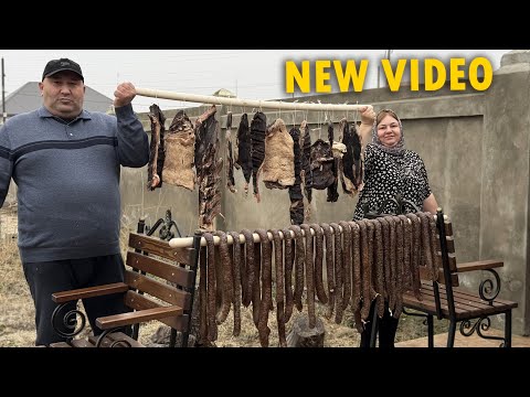Видео: Фабрика Мясных Деликатесов! Сушим Мясо и Колбасу!