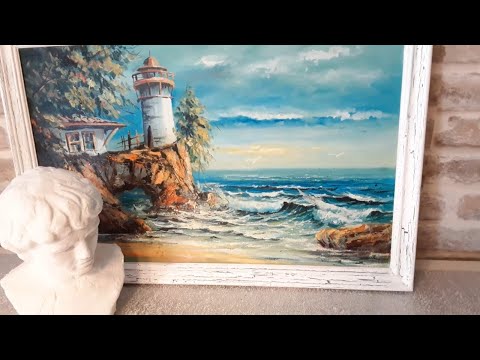 Видео: Кракелюр  без кракелюрного лака...