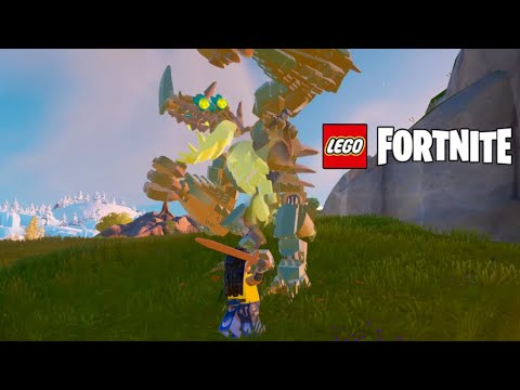 Видео: НЕ В ТО МЕСТО НЕ В ТО ВРЕМЯ LEGO Fortnite