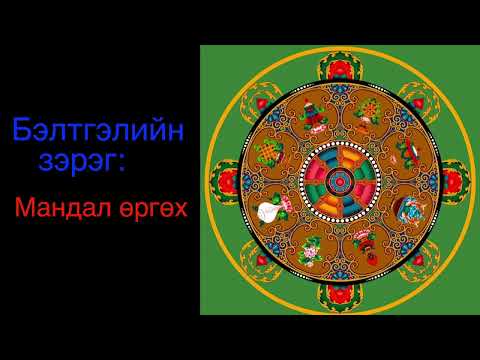 Видео: 14. Мандал өргөх / Mandala offering