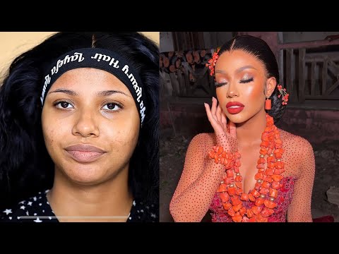 Видео: СОЗДАНИЕ НИГЕРИЙСКОЙ НЕВЕСТЫ ИГБО/ПРЕОБРАЖЕНИЕ СВАДЕБНОГО МАКИЯЖА