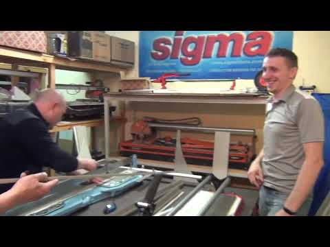 Видео: Хто переможе? Батл між плиткорізами Sigma 3E4M MAX і Rubi TX - 1250 MAX на плитку 1200 мм. плиткорез