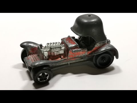 Видео: Реставрация Hotwheels Hot Rod Red Baron № 6400. Культовая литая модель.