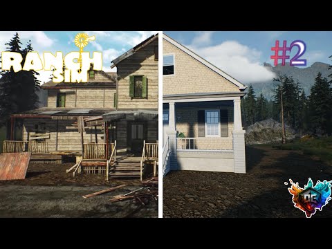 Видео: Ranch Simulator #2 - великие разрушения дома и новое место для курочик #баги #приколы #файлы #ферма