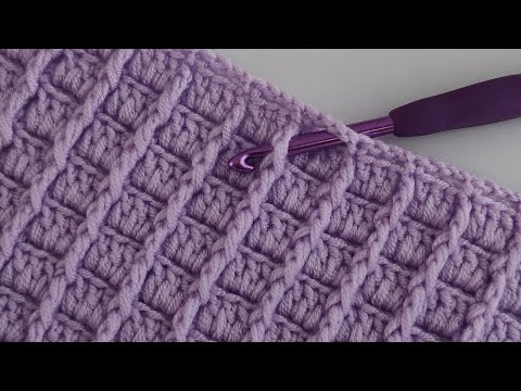 Видео: "Невероятно простое вязание крючком - Простое детское одеяло крючком для начинающих - Одеяло