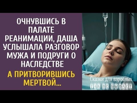 Видео: Очнувшись в реанимации, Даша услышала разговор мужа и подруги о наследстве… А притворившись