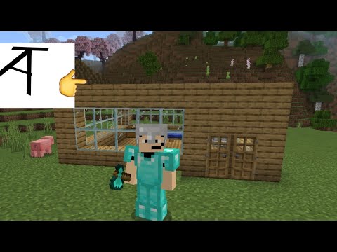 Видео: Түр зуурын оромжтой болов( Minecraft ep4)