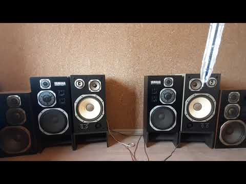 Видео: YAMAHA NS-1000M против TRIO LS-505