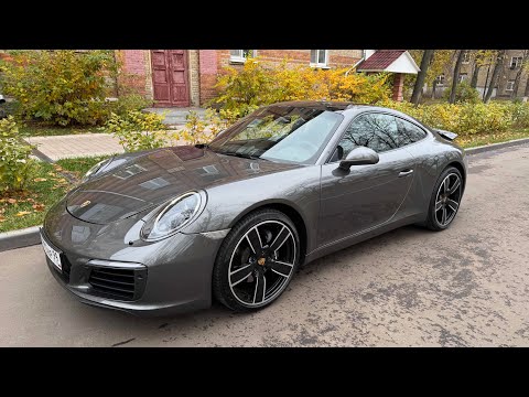 Видео: PORSCHE 911 3.0t-370лс, 2018г, 11.000км, цена 10.500.000 рублей