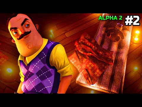 Видео: ЧТО В ПОДВАЛЕ У СОСЕДА? - Hello Neighbor ALPHA 2 | #2