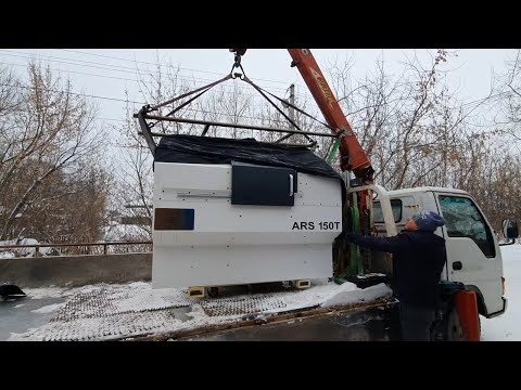 Видео: Перевезли токарный станок. Решили продавать.