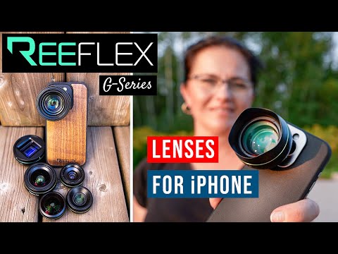 Видео: БЕЗУМНОЕ КАЧЕСТВО! Объективы и фильтры REEFLEX G-серии для iPhone