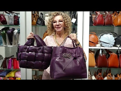 Видео: Итальянские кожаные сумки ROBERTA GANDOLFI - это ода женственности и красоте !