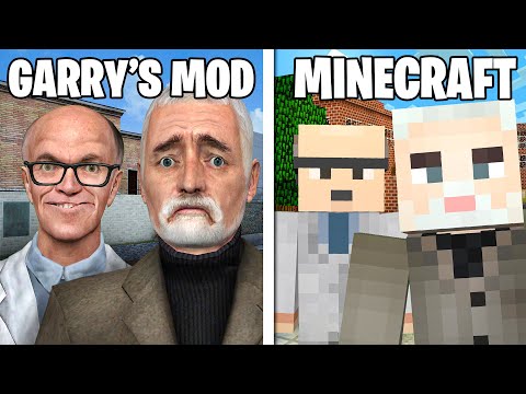 Видео: 100 Игроков Воссоздали MINECRAFT в Garry’s Mod DarkRP