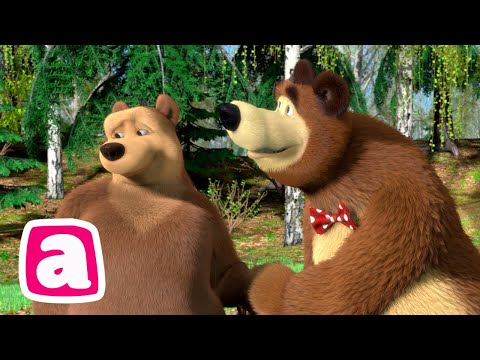Видео: 🐻👱‍♀️ Маша и Медведь - 💓 Там, где любовь 💏🤗 Коллекция мультиков для малышей 🎬 АНИМУЛЬТ