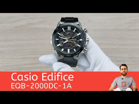 Видео: Удивительные Edifice / Casio EQB-2000DC-1A