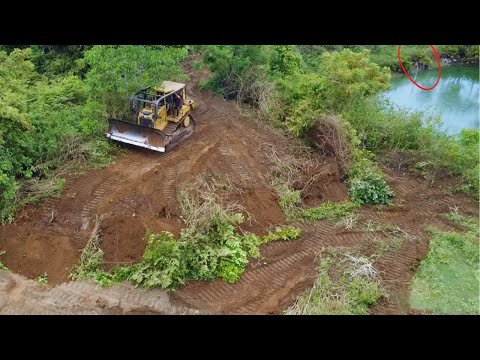 Видео: Начало нового проекта кустарники расчистки до расширения креветочного пруда с отличной техникой