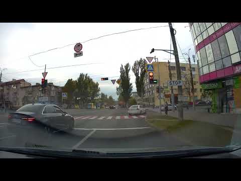 Видео: ЗАПОРОЖЬЕ | От Космоса, мимо автовокзала, Троицкая, Круговая, Стефанова, Соборный