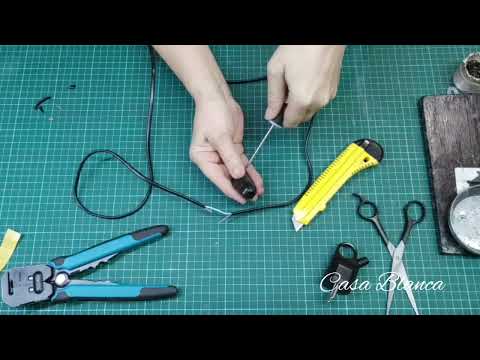 Видео: Шнур для бра за 5 минут#