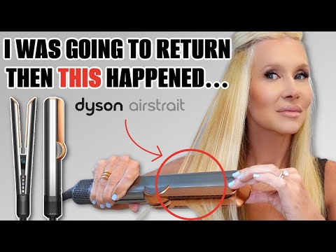 Видео: Стоит ли выпрямитель Dyson Airstrait 500 долларов? (Честный обзор и демонстрация)